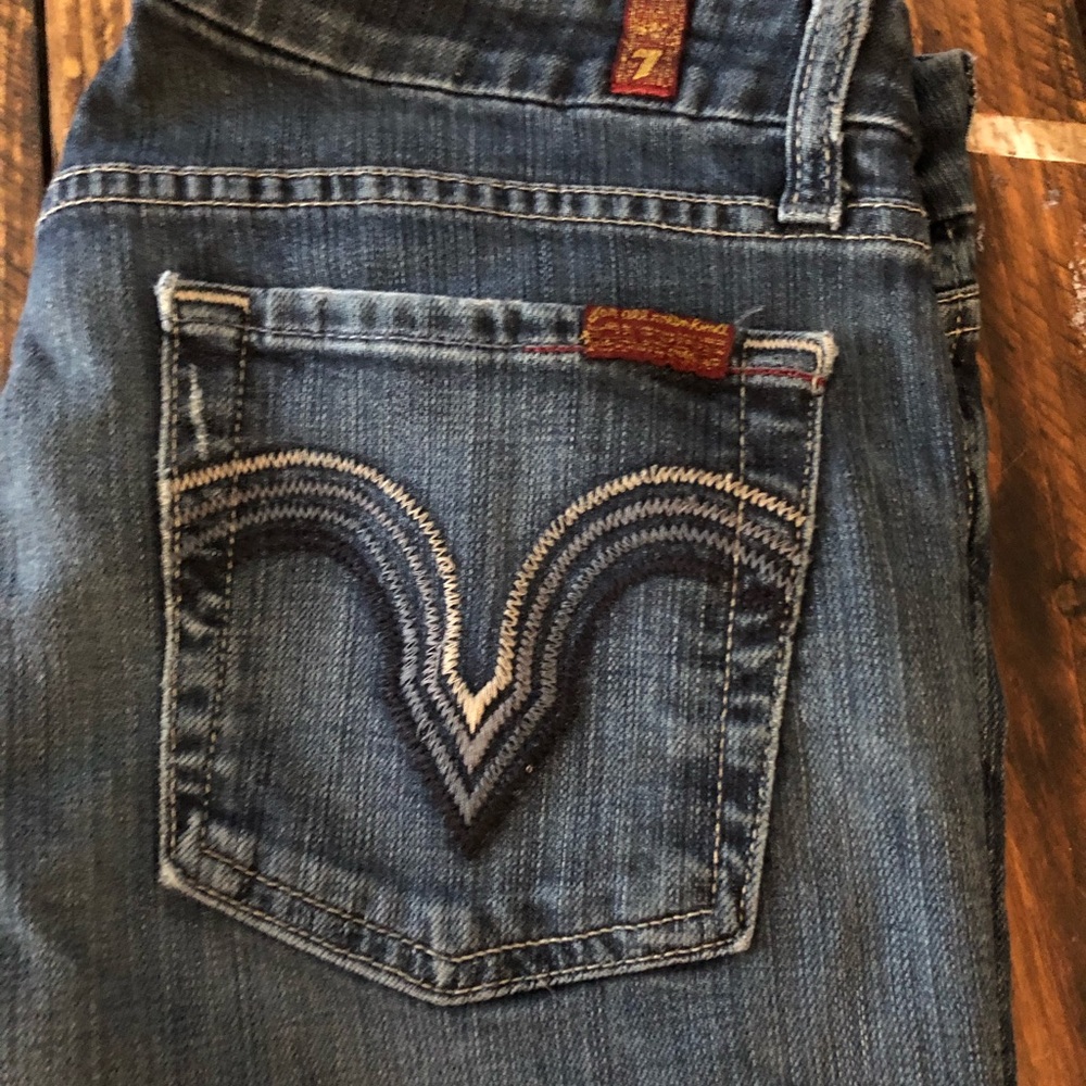 7 for all Mankind Kate skinny jeans, size 28